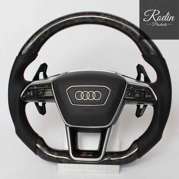 Sportlenkrad für Audi B9 Plattform – Forged Carbon