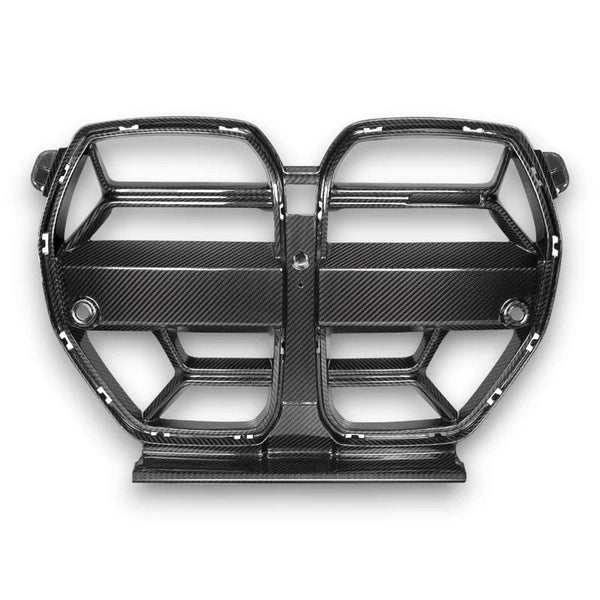 Dry-Carbon-CSL-Design-Frontgrill ohne ACC passend für BMW G80/G82