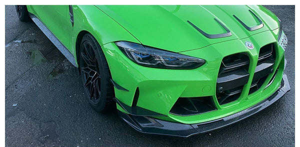 Dry-Carbon-Frontlippe im V-Design passend für BMW G80/G82