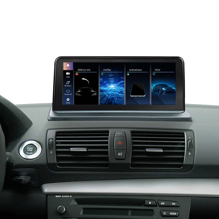 Navigation passend für BMW E87 E82 – CarPlay & Android Auto – Navi/CarPlay Display Ansicht 1