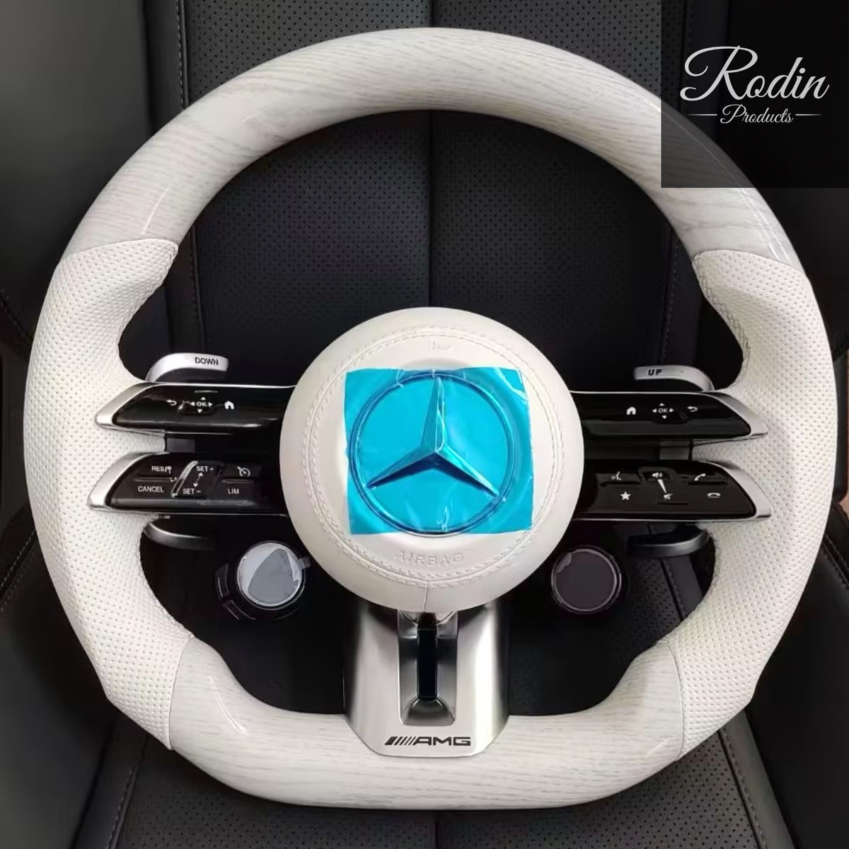 Holzveredeltes Lenkrad für Mercedes-Benz Neue Generation