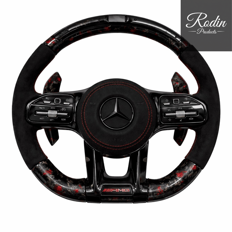 Forged Carbon Lenkrad (LED) für Mercedes-Benz