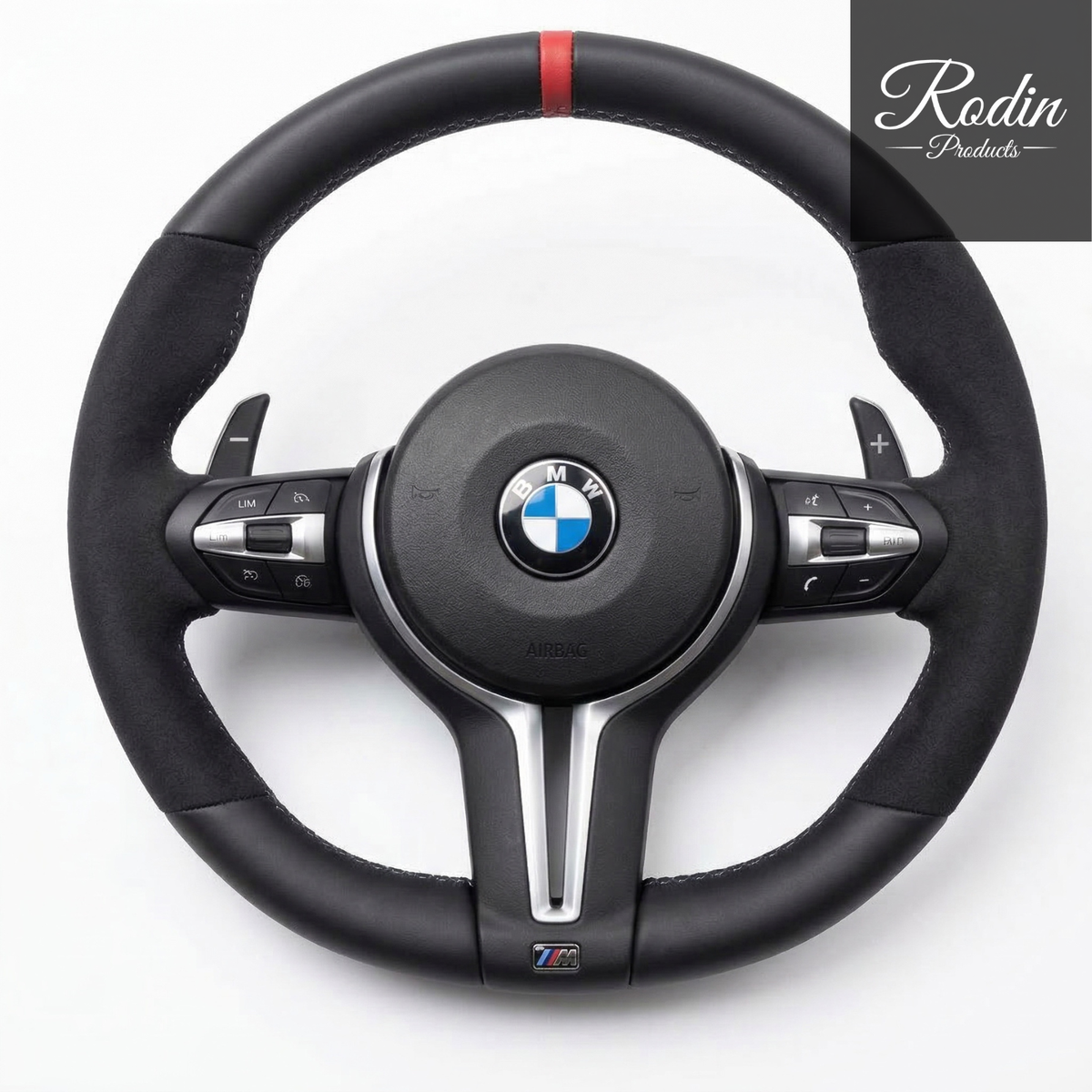 Alcantara Sportlenkrad für BMW E-/F-Serie