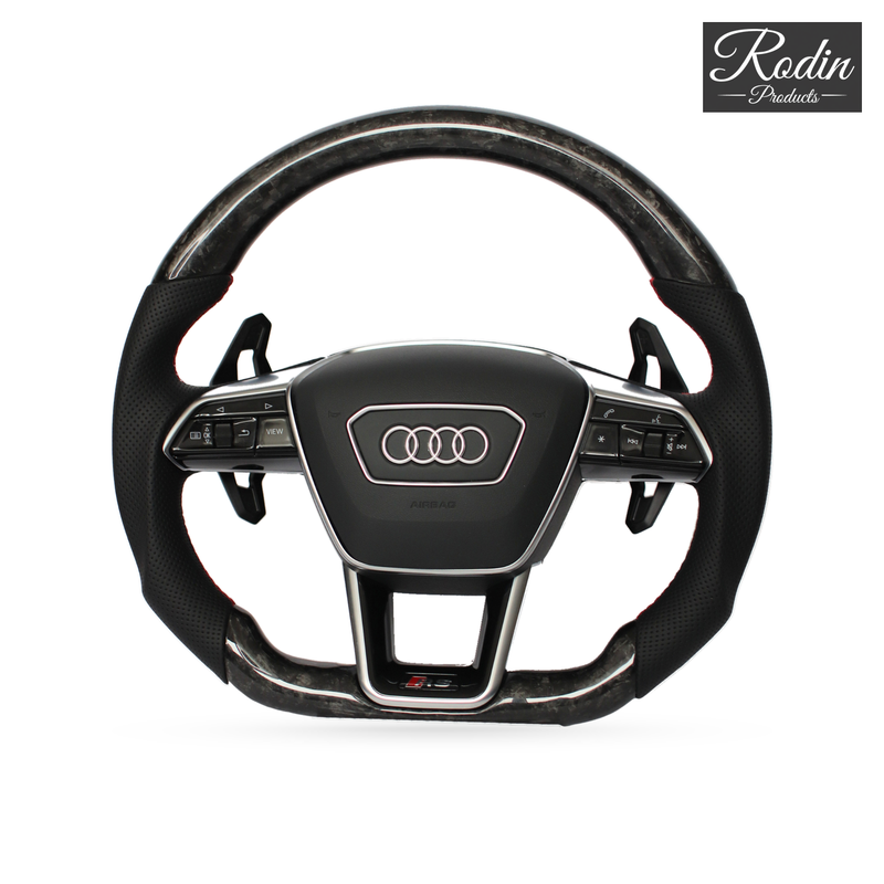 Sportlenkrad für Audi B9 Plattform – Forged Carbon