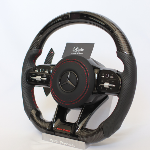 All Black Carbon Lenkrad (LED) für Mercedes-Benz