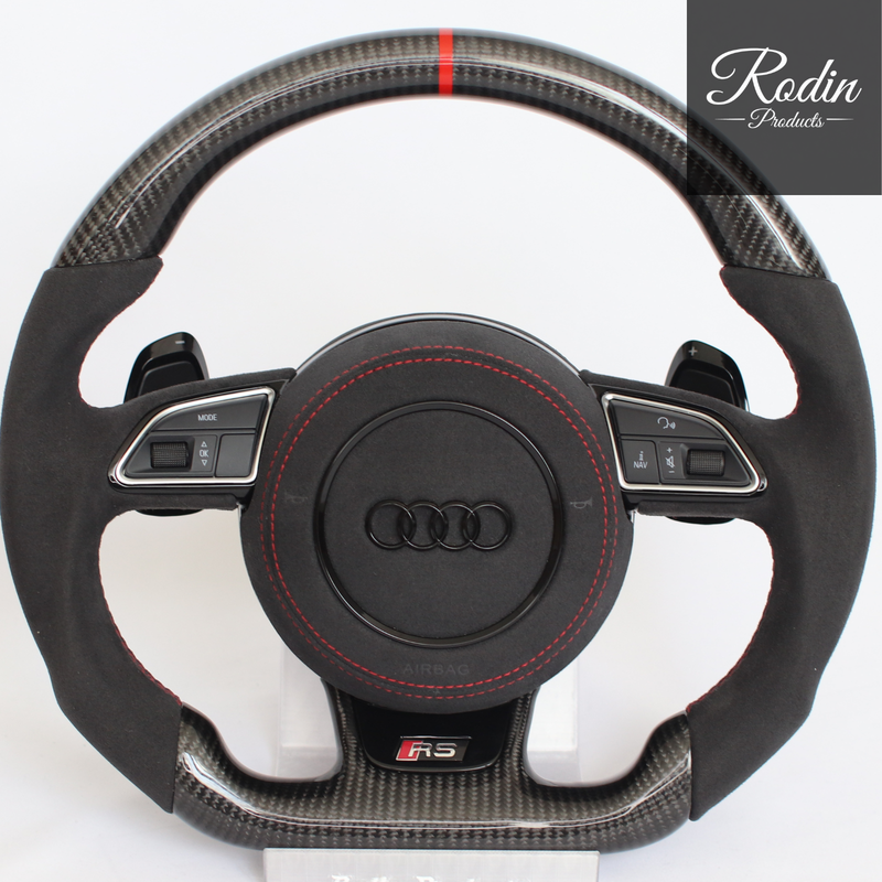 Carbon/Alcantara Sportlenkrad für Audi