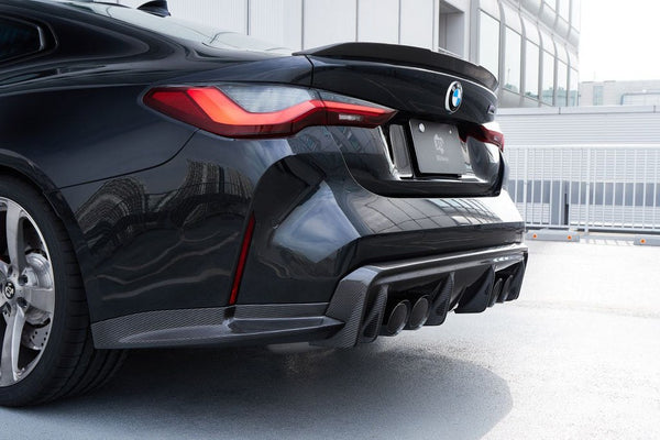 Dry-Carbon-Heckdiffusor-Set im 3D-Design passend für BMW G80/G82