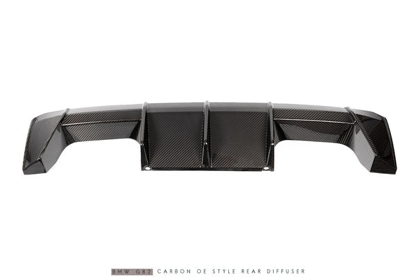 Dry-Carbon-Heckdiffusor im MP-Design passend für BMW G80/G82