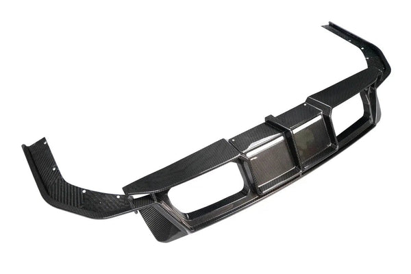 Dry-Carbon-Heckdiffusor im PSM-Design passend für BMW G80/G82
