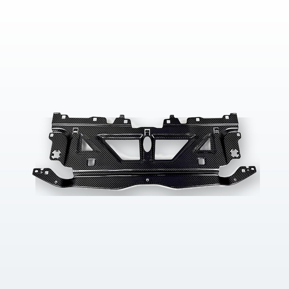 Dry-Carbon-Kühlerabdeckung passend für BMW G80, G82 und G87 – saubere Produktansicht