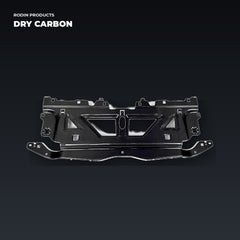 Dry-Carbon-Kühlerabdeckung passend für BMW G80, G82 und G87 – dunkle Produktansicht