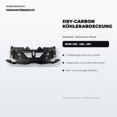 Dry-Carbon-Kühlerabdeckung – Produktübersicht, Passform und Montagehinweise